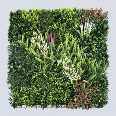 Artificial Plant Wall Panelling - Chelsea Duluxe - 1m x 1m