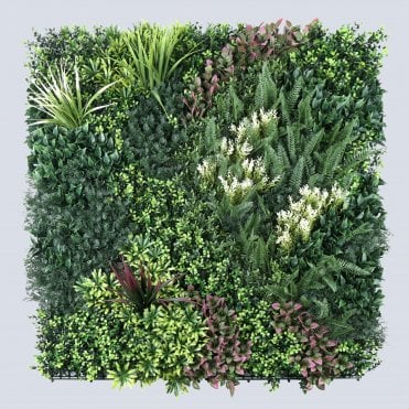 Artificial Plant Wall Panelling - Primerose Hill - 1m x 1m