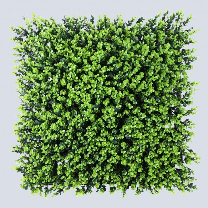 Artificial Plant Wall Panelling - Wimbledon Summer green - 0.5m x 0.5m