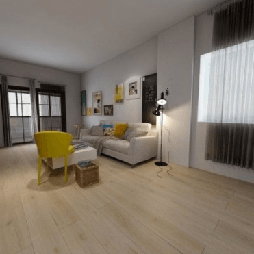 Balento Islands Lakewood Light Oak SPC Vinyl Plank Flooring, 6mm, Waterproof & Underlay Attached, Click System, 1.32m2