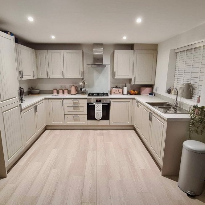 Balento  Islands Mariners Cove Light Beige SPC Vinyl Plank Flooring, 6mm, Waterproof & Underlay Attached, Click System, 1.32m2