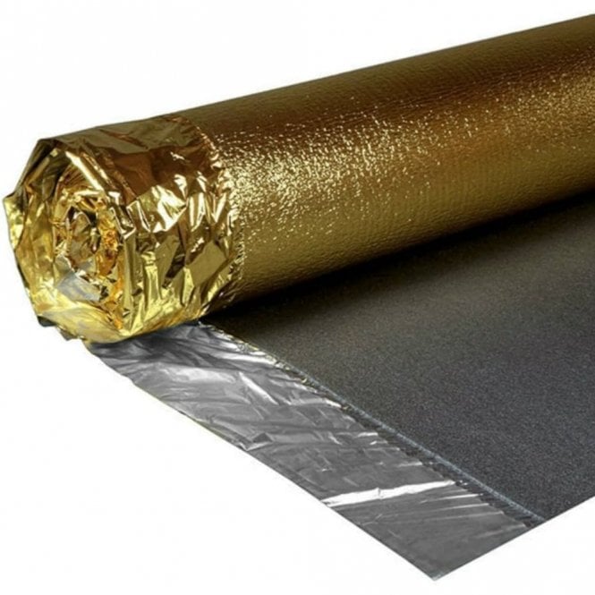 BDV Gold 5mm Foam Underlay 10m2 Rolls