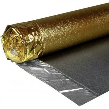 BDV Gold 5mm Foam Underlay 10m2 Rolls
