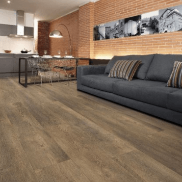 Coral XXL St Lucia Dark Oak SPC Vinyl Plank Flooring, 6mm, Waterproof & Underlay Attached, Click System, 2.46m2