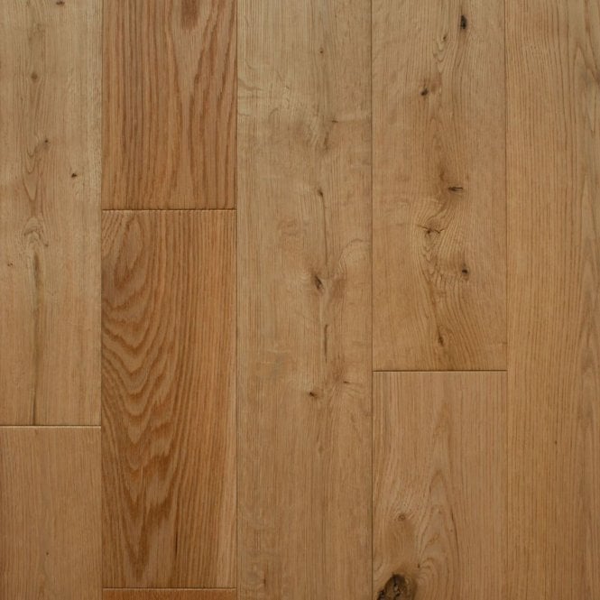Natural Rustic Brushed Oak Engineered Wood Flooring 18/5mm x 110mm