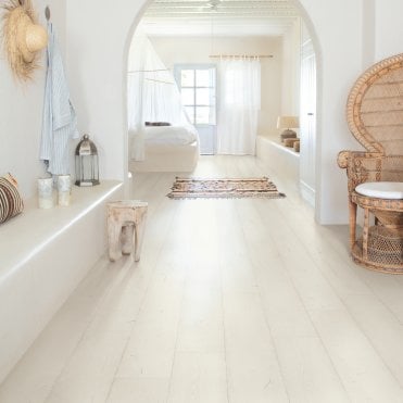 Quick-Step Capture (Signature) Patina Oak White Laminate SIG4753 Waterproof Laminate Flooring (9mm)