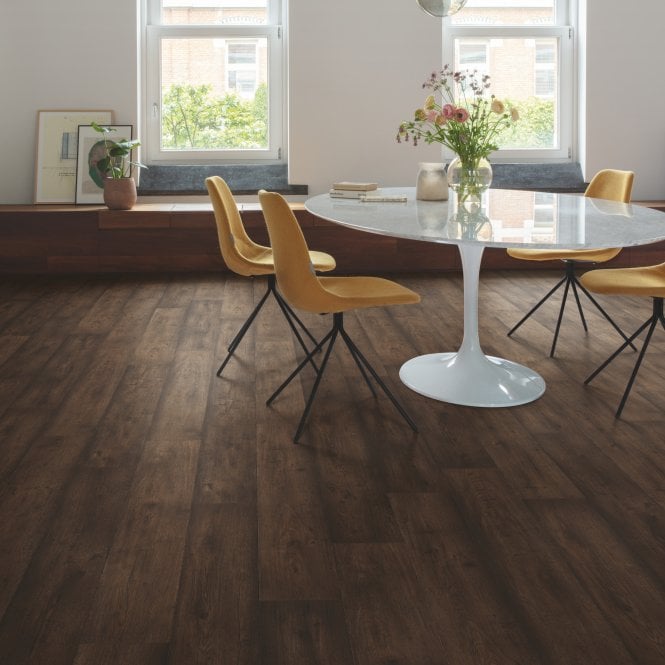 Quickstep Capture Quick-Step Capture (Signature) Waxed Oak Brown Laminate SIG4756 Waterproof Laminate Flooring (9mm)