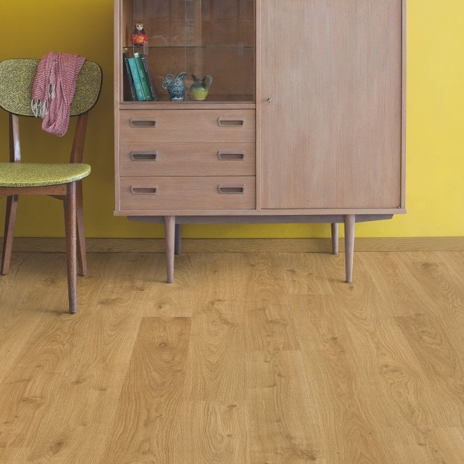 Quickstep Eligna Quick-Step Eligna White Oak Light Natural Waterproof Laminate Flooring EL1491 (8mm)