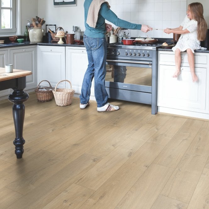 Quickstep Impressive Ultra Quick-Step Impressive Ultra IMU1856 Soft Oak Medium Waterproof Laminate Flooring (12mm)