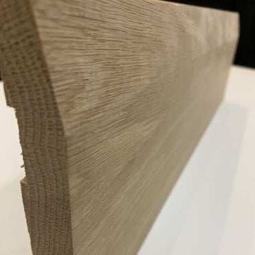 Solid Oak Skirting - Chamfered Skirting - 20mm x 150mm x 2400mm