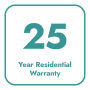 25 Year Residential Warranty