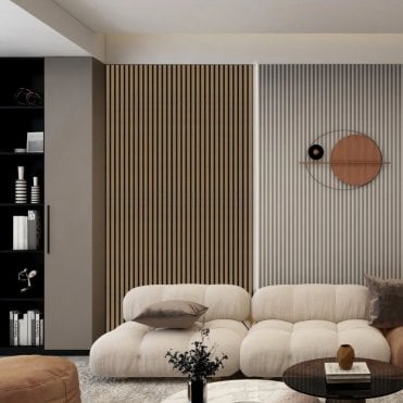 Wooden Wall Panelling 21mm x 600mm x 2400mm -  Kefalonia